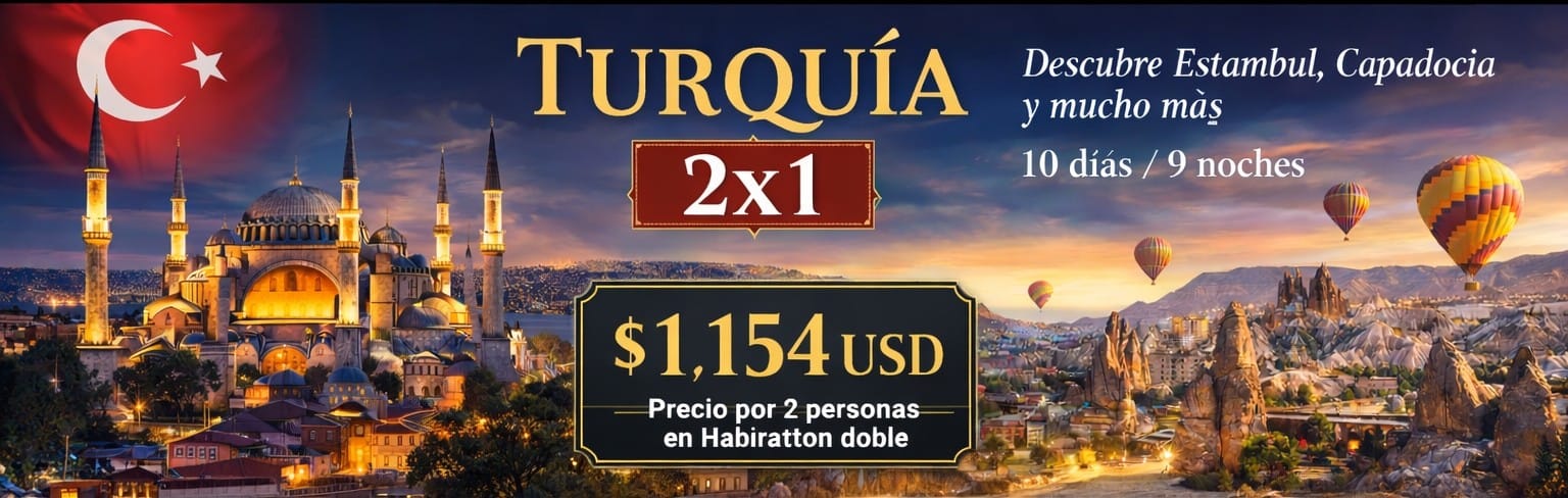 Turquia 2x1
