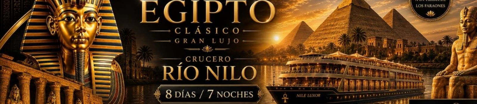 Egipto Clásico en Gran Lujo